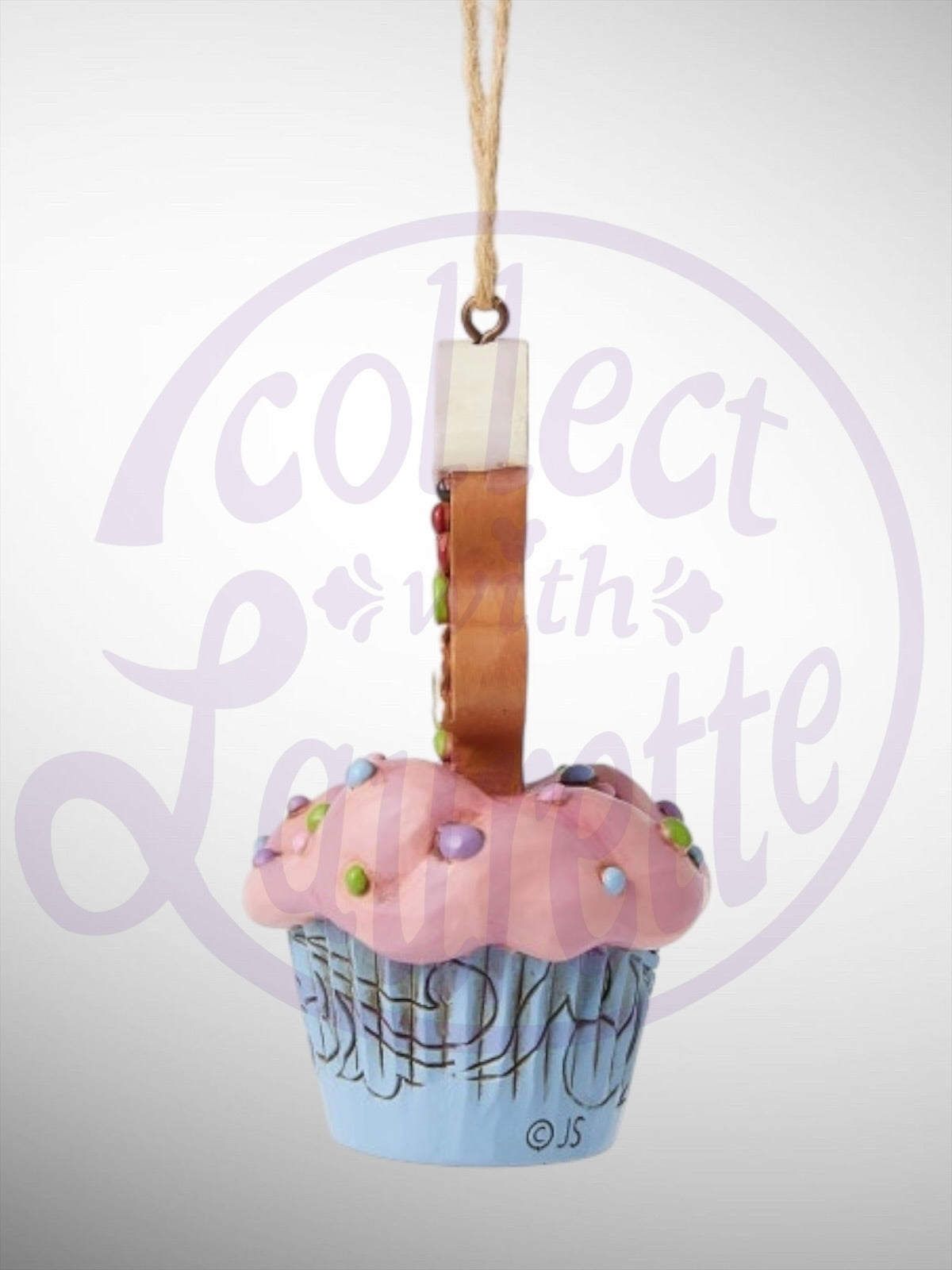 Jim Shore Gingerbread Christmas - Gingerbread Cupcake Ornament